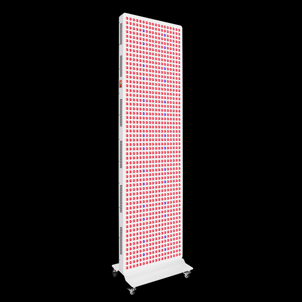 Ultra Series Red Light Therapy LED Panel 3000W ,4000W ,5040W with Touch Screen Controller ,6 Wavelengths ,Dimming ,Timer ,Pulse -Mobile Stands (Mobile Lifting Stands Optional)